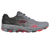 GO RUN TRAIL ALTITUDE-PHANTOM, GREY/RED Footwear Lateral View