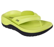 GO RECOVER SANDAL, LIME/BLACK Footwear Right View
