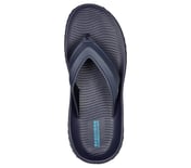GO RECOVER SANDAL, NAVY/BLUE Footwear Top View