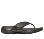 GO WALK ARCH FIT SANDAL, BBLACK Footwear Lateral View
