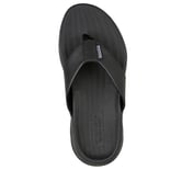 GO CONSISTENT SANDAL-SYNTHWAV, BBLACK Footwear Top View
