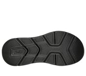 GO CONSISTENT SANDAL-SYNTHWAV, BBLACK Footwear Bottom View