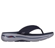 GO WALK ARCH FIT SANDAL-OFFSH, NAVY/RED Footwear Lateral View
