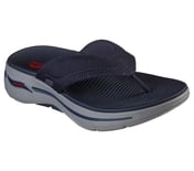 GO WALK ARCH FIT SANDAL-OFFSH, NAVY/RED Footwear Right View