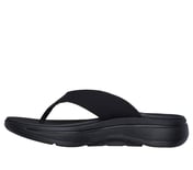 GO WALK ARCH FIT SANDAL - SURFA, BLACK