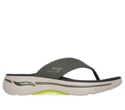 GO WALK ARCH FIT SANDAL - SURFA, OLIVE