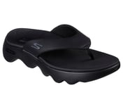 GO WALK MASSAGE FIT SANDAL, BLACK Footwear Right View