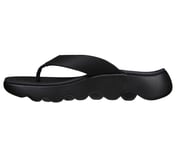 GO WALK MASSAGE FIT SANDAL, BLACK Footwear Left View