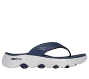 GO WALK MASSAGE FIT SANDAL, NAVY/GRAY