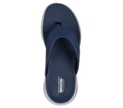 GO WALK MASSAGE FIT SANDAL, NAVY/GRAY