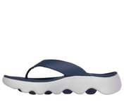 GO WALK MASSAGE FIT SANDAL, NAVY/GRAY