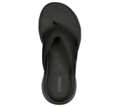 GO WALK FLEX SANDAL - VALLEJO, BBLACK Footwear Top View