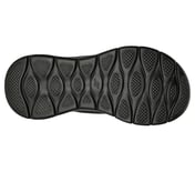 GO WALK FLEX SANDAL - VALLEJO, BBLACK Footwear Bottom View