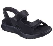 GO WALK FLEX SANDAL-EASY ENTR, BLACK/LIME