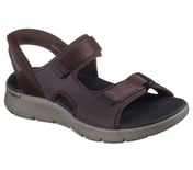 GO WALK FLEX SANDAL-EASY ENTR, BROWN