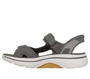 GO WALK ARCH FIT 2.0 SANDAL, DARK TAUPE Footwear Left View