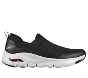 ARCH FIT-BANLIN, BLACK/WHITE Footwear Lateral View
