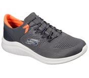 ULTRA FLEX 2.0 - KERLEM, CHARCOAL/ORANGE Footwear Lateral View