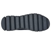 GLIDE-STEP - FASTEN UP, NAVY/BLACK Footwear Bottom View