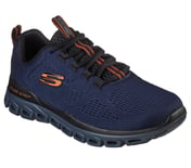 GLIDE-STEP - FASTEN UP, NAVY/BLACK Footwear Right View