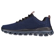 GLIDE-STEP - FASTEN UP, NAVY/BLACK Footwear Left View