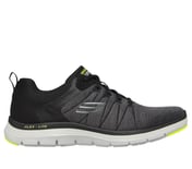 FLEX ADVANTAGE 4.0-VORACITY, BLACK/GREY Footwear Lateral View