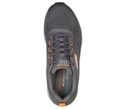 D'LUX WALKER-COMMUTER, CHARCOAL/ORANGE Footwear Top View