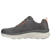 D'LUX WALKER-COMMUTER, CHARCOAL/ORANGE Footwear Left View
