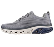 GLIDE-STEP SPORT - WAVE HEAT, GREY/NAVY Footwear Left View