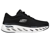 ARCH FIT GLIDE-STEP - KRONOS, BLACK/WHITE Footwear Lateral View