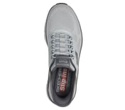 SKECHERS SLIP-INS RF: D'LUX WALKER 2.0 - REZINATE, Grey Footwear Top View