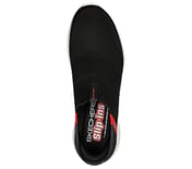Skechers Slip-ins: Ultra Flex 3.0 - Viewpoint, BLACK/RED Footwear Top View