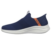 Skechers Slip-ins: Ultra Flex 3.0 - Viewpoint, NVY/ORNG Footwear Left View