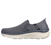 SKECHERS SLIP-INS RF: D'LUX WALKER - ORFORD, CCHARCOAL Footwear Left View