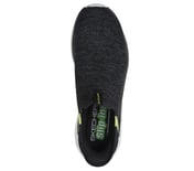 SKECHERS SLIP-INS: GLIDE-STEP SWIFT - PROSE, BLACK Footwear Top View