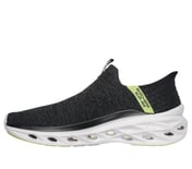 SKECHERS SLIP-INS: GLIDE-STEP SWIFT - PROSE, BLACK Footwear Left View