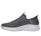 SKECHERS SLIP-INS: SKECH-LITE PRO - PRIMEBASE, CHARCOAL/BLUE Footwear Left View