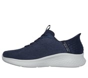 SKECHERS SLIP-INS: SKECH-LITE PRO - PRIMEBASE, NAVY/YELLOW Footwear Left View