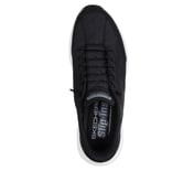 CONTOUR FOAM - COZY FIT, BLACK/WHITE Footwear Top View
