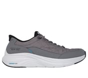 CONTOUR FOAM - COZY FIT, CHARCOAL/BLACK Footwear Lateral View