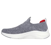 VAPOR FOAM, GRAY/RED