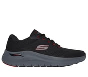 ARCH FIT 2, BLACK/RED Footwear Lateral View