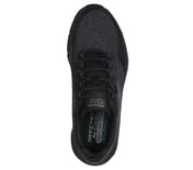 D'LUX WALKER 2.0 - STEADYWAY, BLACK Footwear Top View