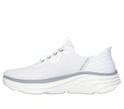 D'LUX VAPOR, WHITE/GRAY Footwear Left View