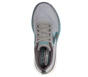D'LUX VAPOR - GALLOR, GRAY/TURQUOISE Footwear Top View