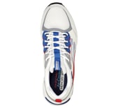 GLOBAL JOGGER, WHITE/RED/BLACK Footwear Top View