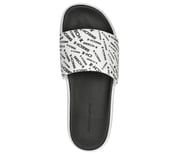 GAMBIX 2.0 - SKECH-X, WHITE BLACK Footwear Top View