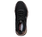 D'LUX TREKKER, BLACK/NATURAL Footwear Top View