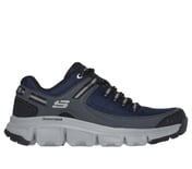 SUMMITS AT - UPPER DRAFT, GREY/NAVY Footwear Lateral View
