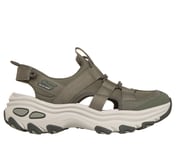 D'LITE MAX, Olive Footwear Lateral View